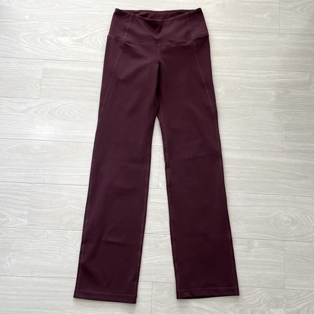 Yogalicious Lux Burgundy Activewear pants